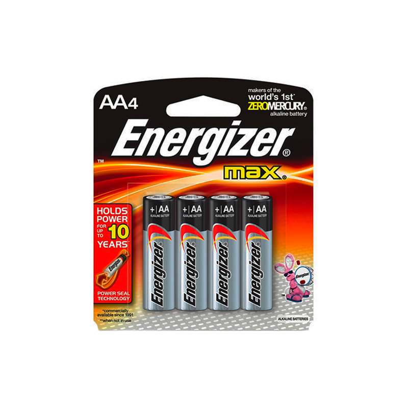 ถ่าน Energizer AA E91-BP4(1x4)