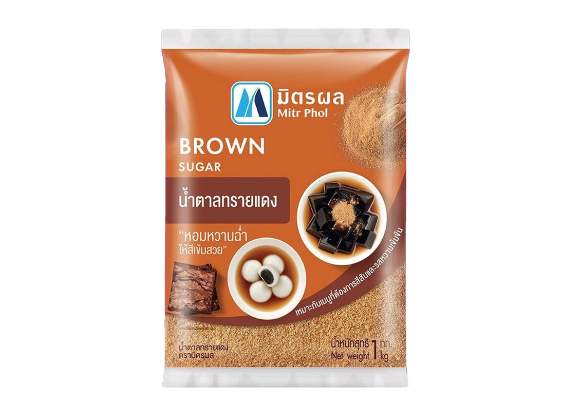น้ำตาลทรายแดงมิตรผล น้ำตาล**ไม่ขัดสี*ลิน (1 Kg) 1