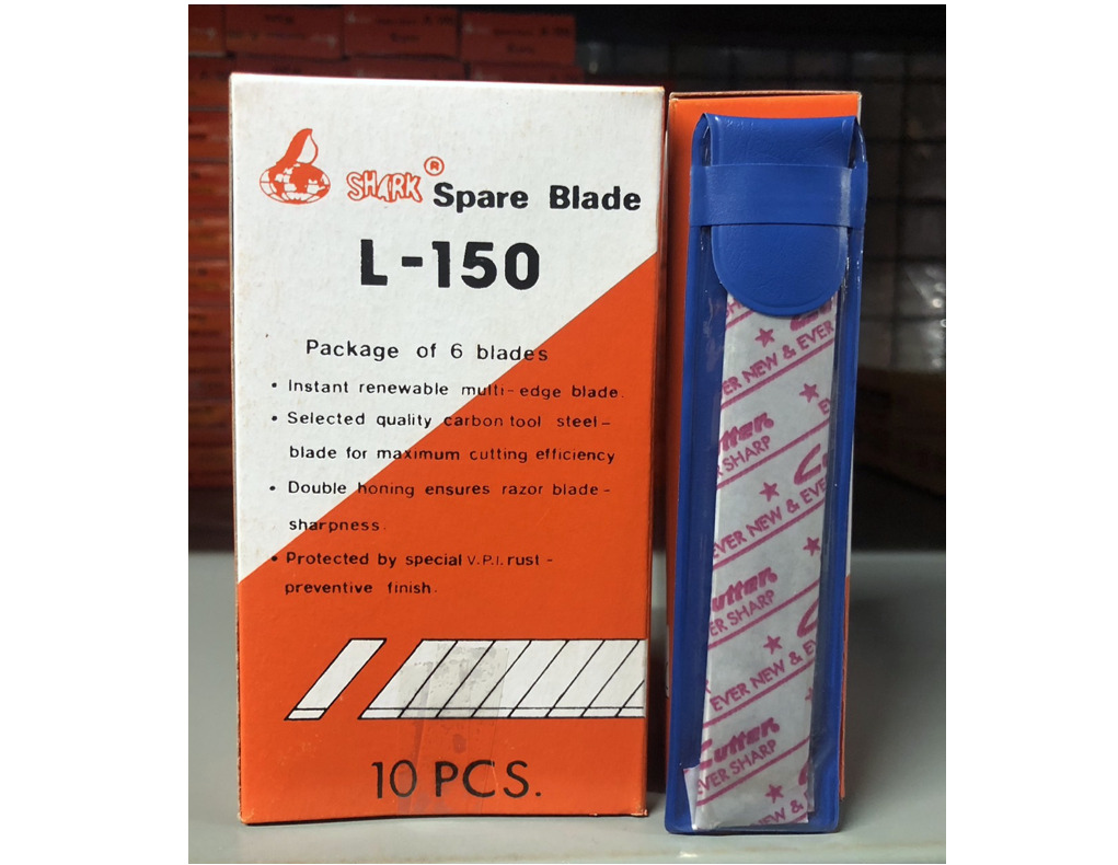ใบมีดใหญ่ L150 ใบมีดคัตเตอร์ ใหญ่ (1x60ใบ) 1