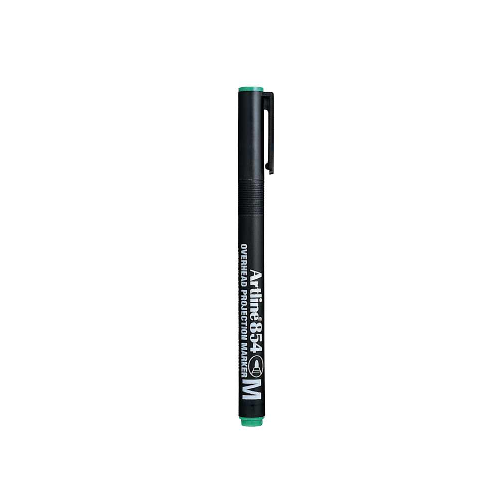 Zonder Grens sponsor ปากกาอาร์ทไลน์ 854 M ลบไม่ได้ เขียว - Bangplee Stationery