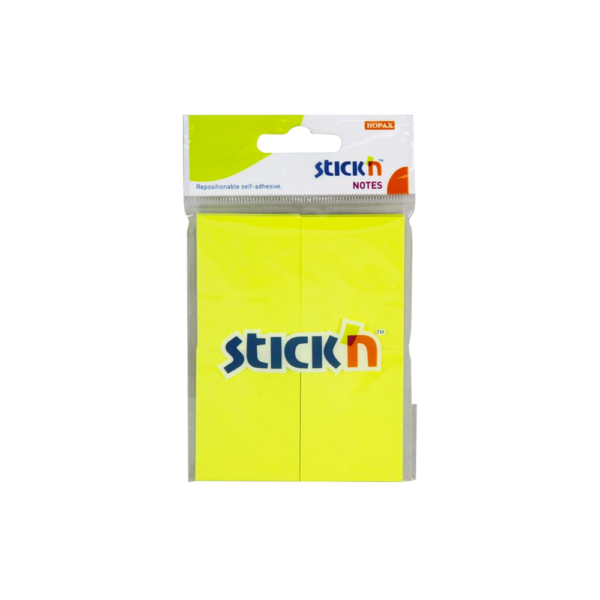กระดาษโน็ตSTICK-N 1.5″x2″ เหลือง