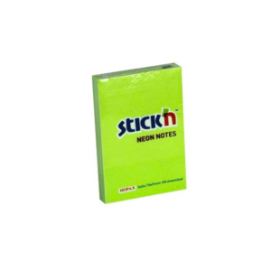 กระดาษโน็ต STICK-N 3″x2″ เขียว