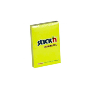 กระดาษโน็ต STICK-N 3″x2″ เหลือง