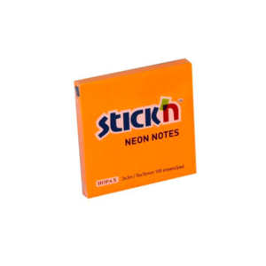 กระดาษโน็ต STICK-N 3″x3″ ส้ม