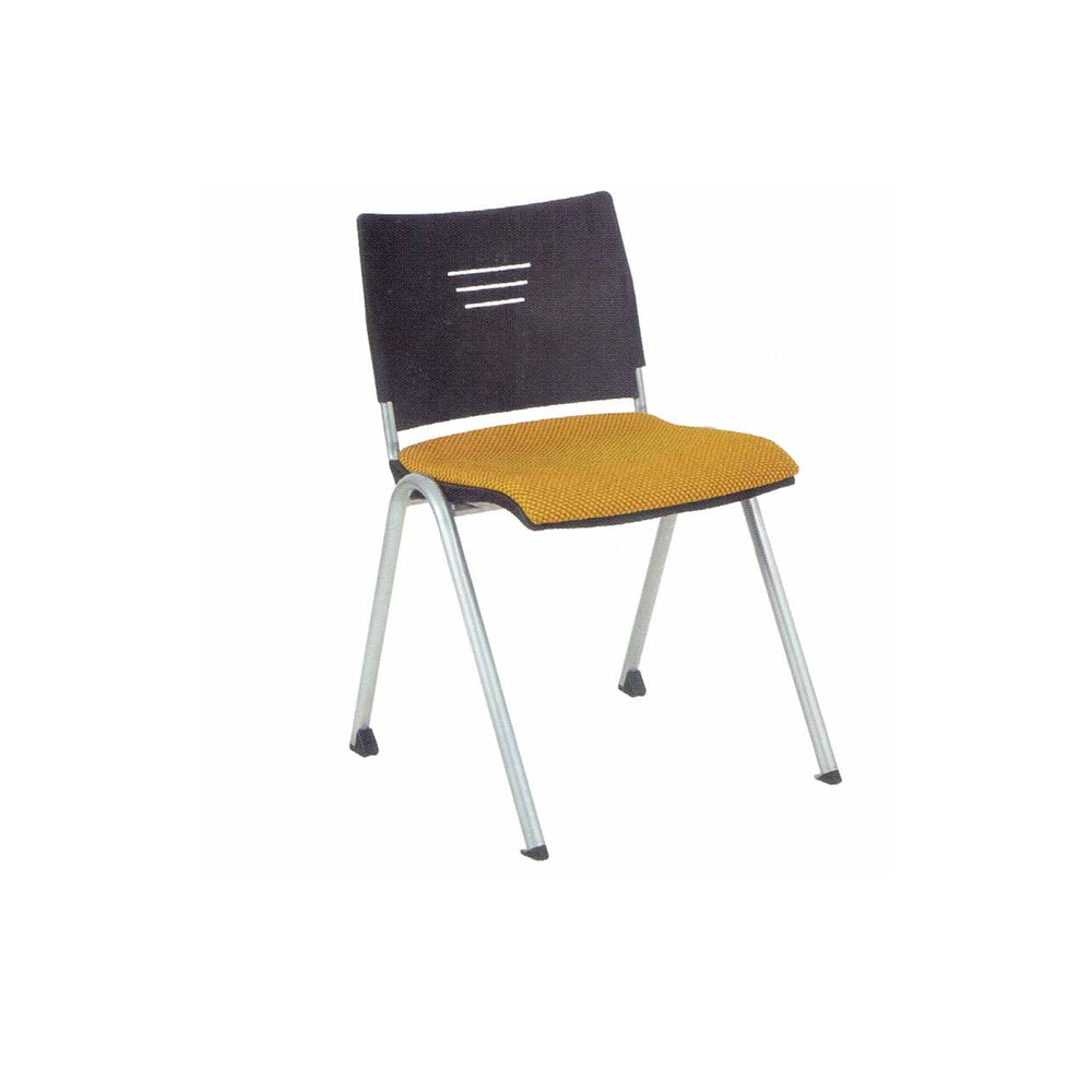 Chair88 เก้าอี้พลาสติกหุ้มหนัง ไม่มีท้าวแขน C-VC-901