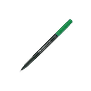 ปากกาเขียนแผ่นใส Faber-Castell*เขียว