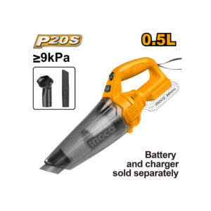 เครื่องดูดฝุ่นไร้สาย 20V เครื่องเปล่า (CVLI201261)