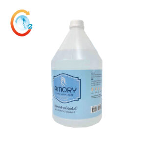 สบู่เหลวล้างมือ ไร้สีไร้กลิ่น เอโมรี่ (สีใส) 3.8 L. มี CarbonFootPrint