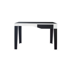 โต๊ะทำงาน 1 ลิ้นชัก สามารถเลือกสีได้ (BM/DG ดำ/ขาว, BM/RD ดำ/แดง) KN-101