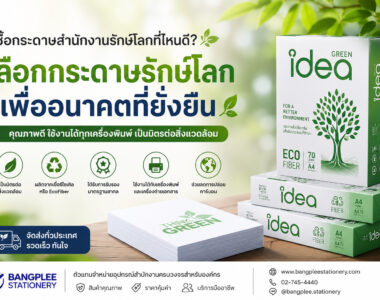 กระดาษสำนักงานรักษ์โลก, กระดาษขายส่ง