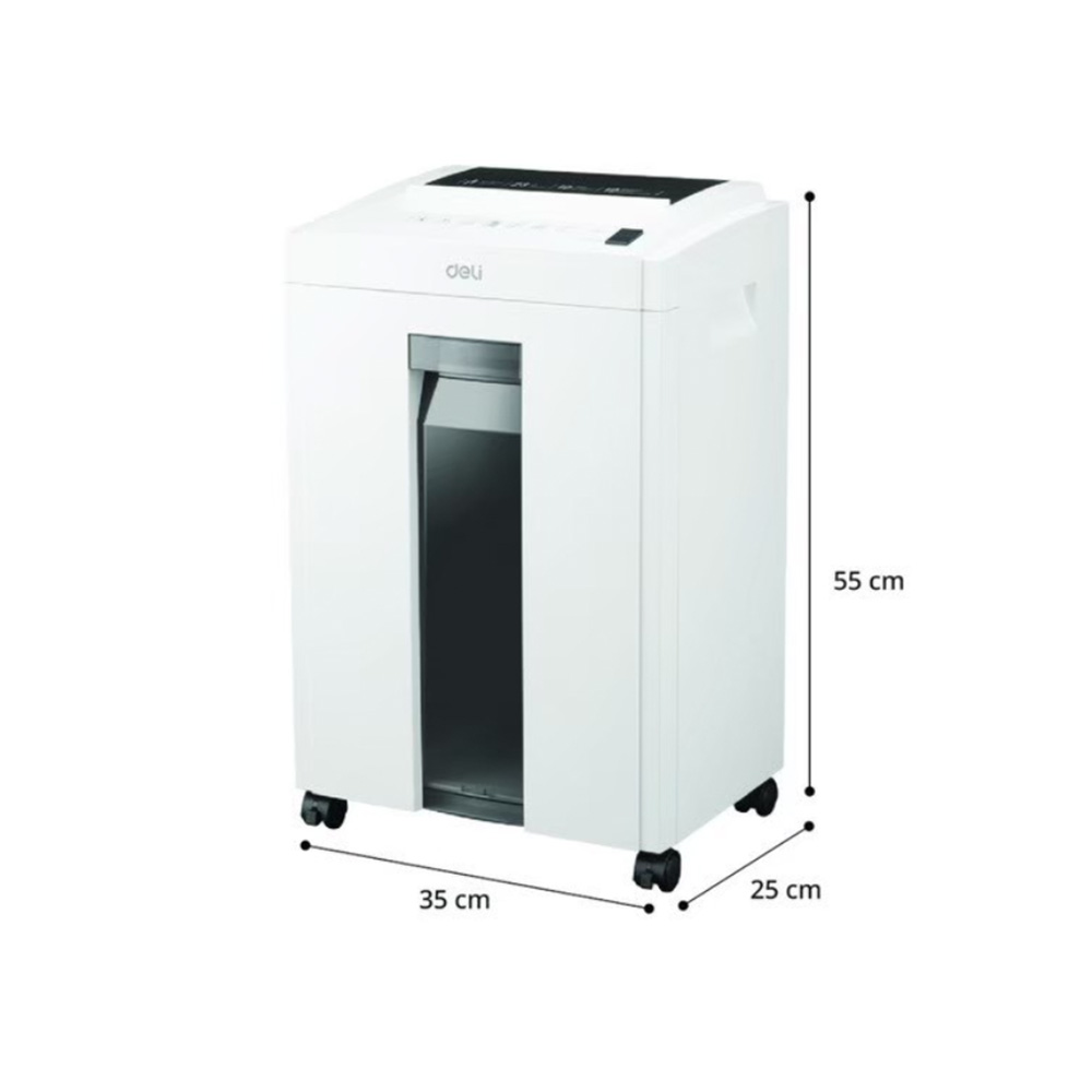 เครื่องทำลายเอกสารไฟฟ้า 23L Deli รุ่น DL-9952-WH เครื่องทำลายเอกสารไฟฟ้า 23L Deli รุ่น DL-9952-WH